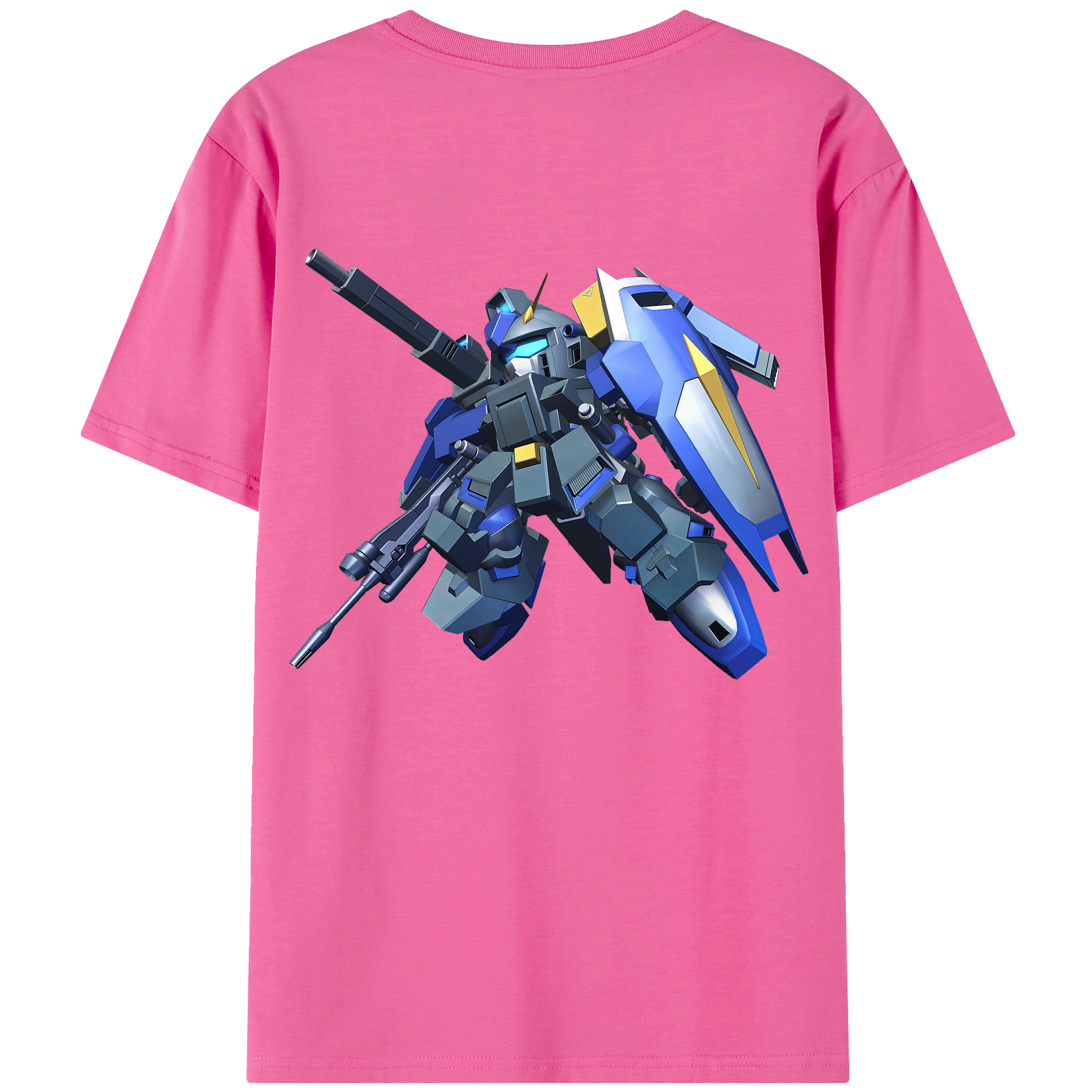 （画像用） 機動戦士ガンダム Mobile Suit Gundam レディース半袖Tシャツ(バックプリント)